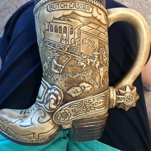 American Heritage Butch Cassidy Beer Stein